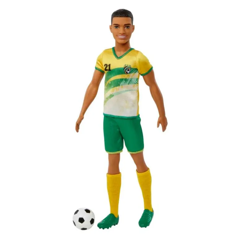 Muñeco Ken Futbolista Profesional HCN16