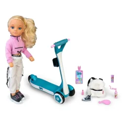 Nancy Muñeca Set de Juego con Scooter