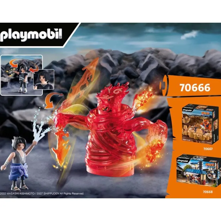 Naruto Playmobil Set de Juego Naruto vs Itachi
