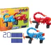 Nerf Lanzador de Dardos 2 Pack Junior Wild con 20 Dardos