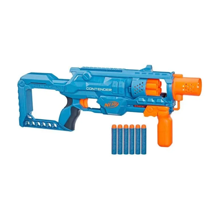 Nerf Lanzador de Dardos Contender Elite 2.0 con Diana