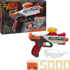 Nerf Lanzador de Gelfire Legion con Bolsa de 5 mil Bolitas
