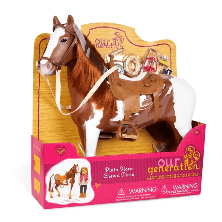 Our Generation Caballo Pinto con Accesorios