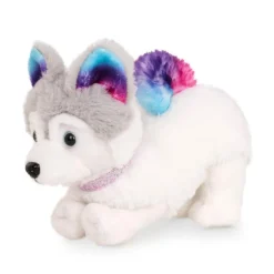Our Generation Husky con Transportadora y Accesorios