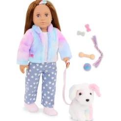 Our Generation Muñeca Skylar y su Perrito Bow
