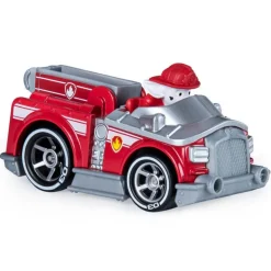 Paw Patrol Mighty Pups Super Paws Vehículo de Metal de Marshall
