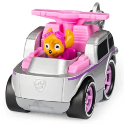 Paw Patrol Mighty Pups Super Paws Vehículo de Metal de Skye