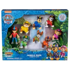 Paw Patrol Set de 8 Figuras Aventuras en la Jungla