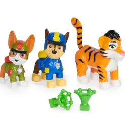 Paw Patrol Set JunglePups con Marshall, Tracker y Tiger