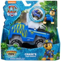Paw Patrol Vehículo con Figura de Chase en la Jungla