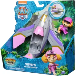 Paw Patrol Vehículo con Figura de Skye en la Jungla