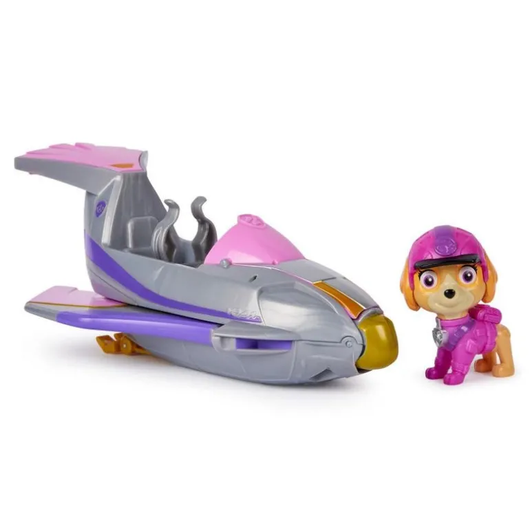 Paw Patrol Vehículo con Figura de Skye en la Jungla
