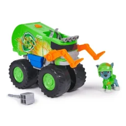 Paw Patrol Vehículo de Reciclaje Lanzador de Dardos Rocky