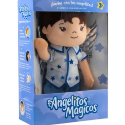 Peluches Angelitos de Guarda con Mensaje Feli