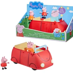 Peppa Pig Carro Rojo con Peppa y George