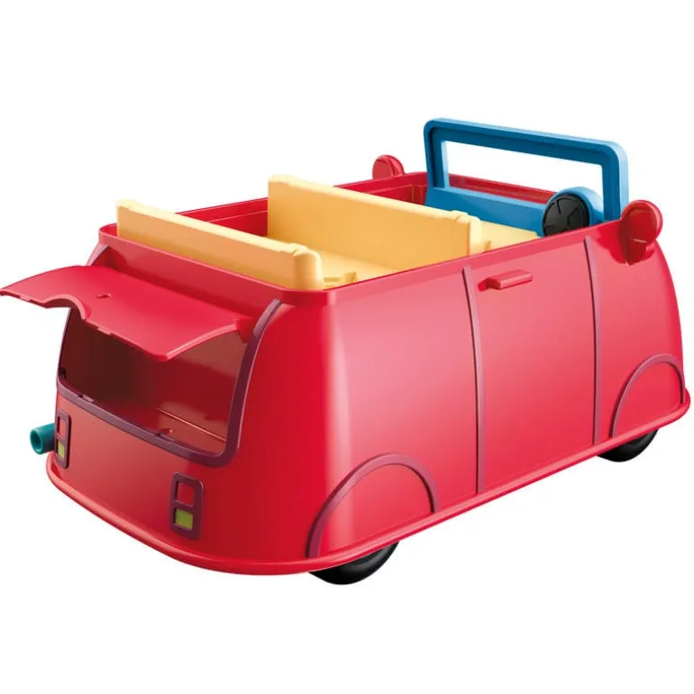 Peppa Pig Carro Rojo con Peppa y George