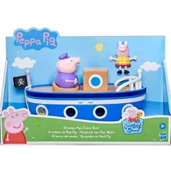 Peppa Pig El Barco del Abuelo con Figura de Peppa Pig