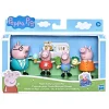 Peppa Pig y Su Familia con Helados 4 Pack