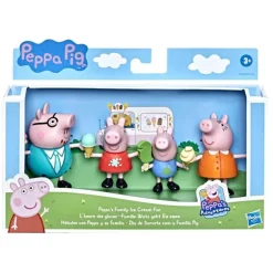 Peppa Pig y Su Familia con Helados 4 Pack
