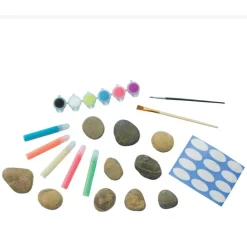 Pinta Rocas Fluorescentes Set para Niños