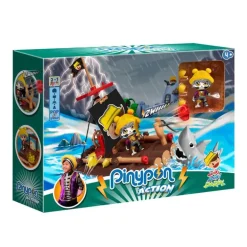 Pinypon Diki Duki Set de Juego Balsa Pirata