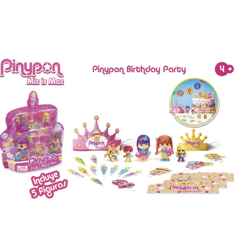 Pinypon Set de Juego Fiesta de Cumpleaños