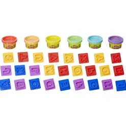 Play-Doh Set de Juegos Abecedario con 6 Latas