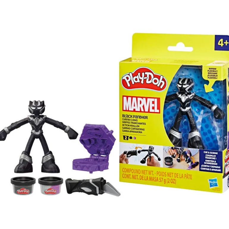 Play-Doh Marvel Figura de Black Panter