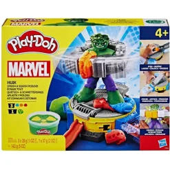 Play-Doh Marvel, Set De Juego Hulk Aplasta Y Moldea