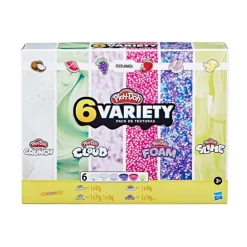 Play-Doh Set de Juegos 6 Latas con Texturas