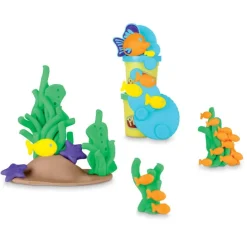 Play-Doh Set de Juegos Amigos del Mar con 12 Accesorios y 5 Latas