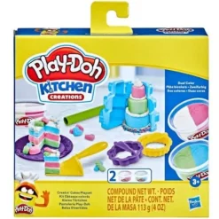 Play-Doh Set de Juegos Pastel de Fiesta con Accesorios y Latas