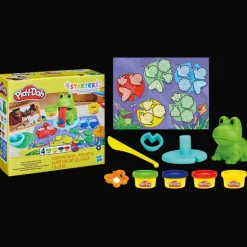 Play-Doh Set de Juegos Sapo Comelón con 4 Latas