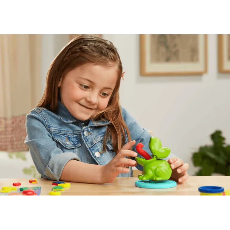 Play-Doh Set de Juegos Sapo Comelón con 4 Latas