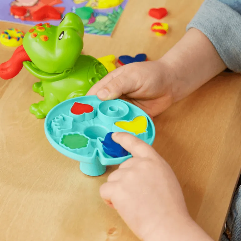 Play-Doh Set de Juegos Sapo Comelón con 4 Latas