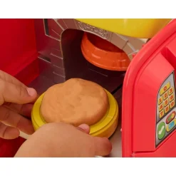Play-Doh Vespa Montable Correpasillos y Pizzería con 15 Accesorios y 10 Latas