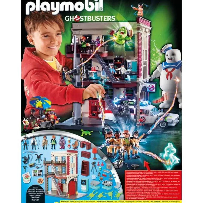 Playmobil Ghostbusters Cuartel Parque de Bomberos