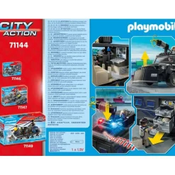 Playmobil Rescue Vehículo Todoterreno SWAT