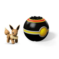 Pokemon Pokébola con Eevee Mega Construx