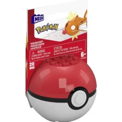 Pokemon Pokébola con Magicarpa Mega Construx