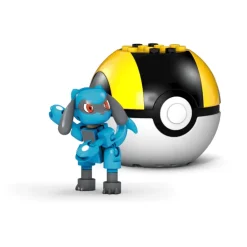 Pokemon Pokébola con Riolu Mega Construx