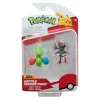 Pokémon 2 Pack Figuras de Batalla Pawniard y Roselia 95007A