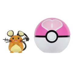 Pokémon 2 Pack Figuras de Juguete Dedenne y Love Ball 95057