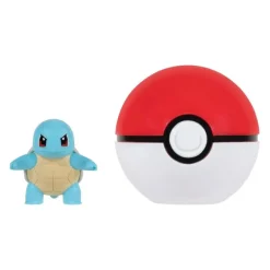 Pokémon 2 Pack Figuras de Juguete Squirtle y Poké Bola 95057