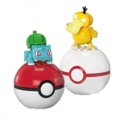 Pokémon 2 Pack Pokébolas Incluye Charmander y Pichu Mega Bloks