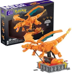 Pokémon Charizard Mega Construx Collector con Movimiento HMW05
