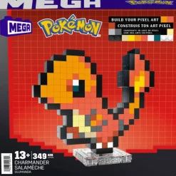 PoKémon Charmander Pixel Mega Construx Collector HTH76