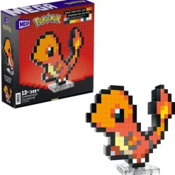 PoKémon Charmander Pixel Mega Construx Collector HTH76
