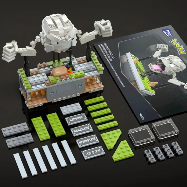 Pokémon Geoduce Con Movimientto Mega Construx HWR79