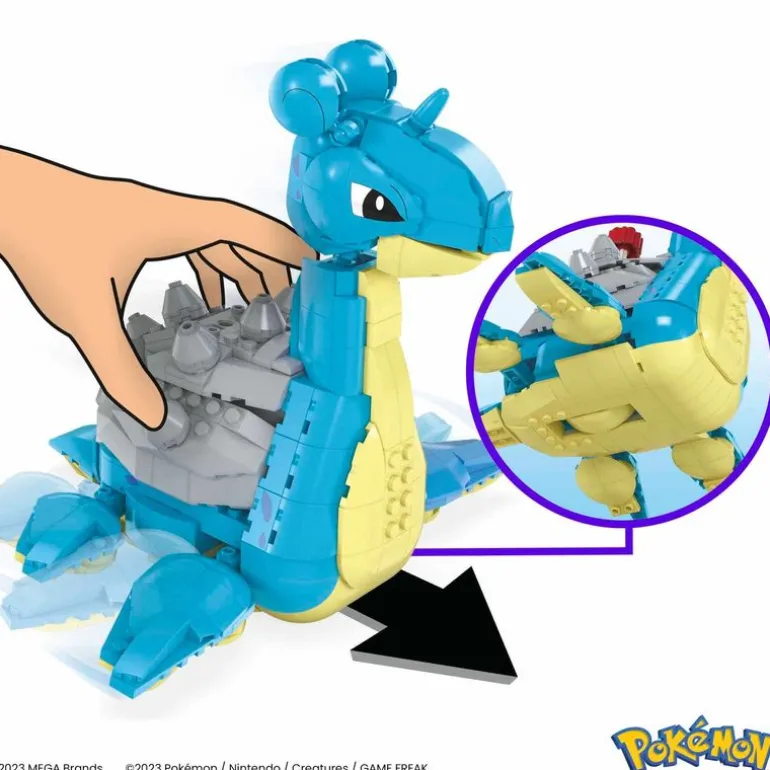 Pokémon Lapras Jumbo Mega Bloks